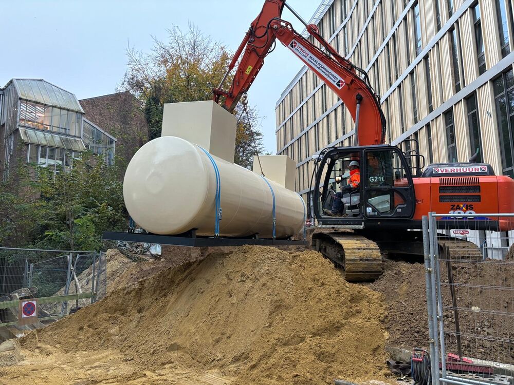 Nieuwe mazouttanks