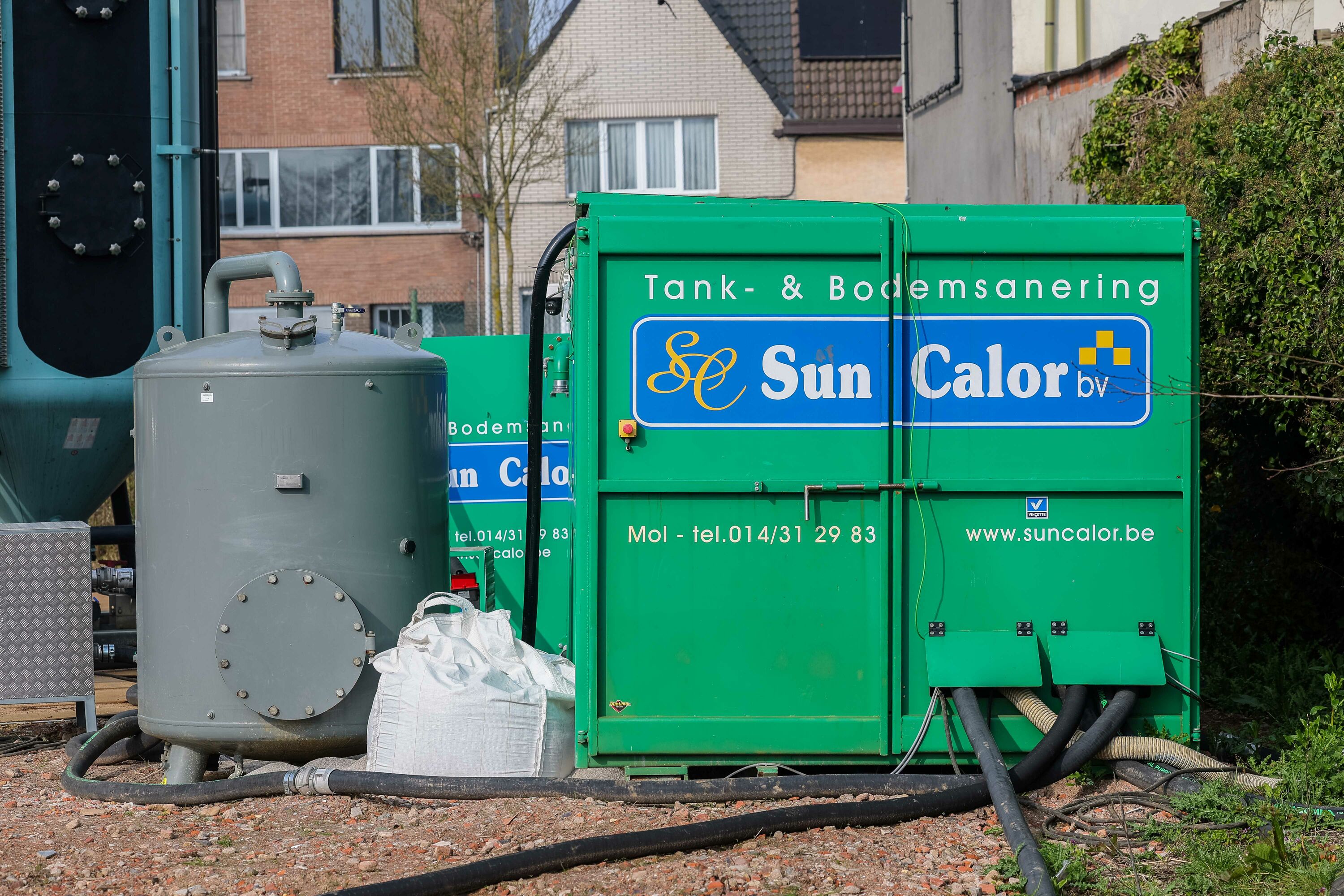 Waterzuivering Merksem (Antwerpen) - grondwaterzuivering bij PFAS-verontreiniging